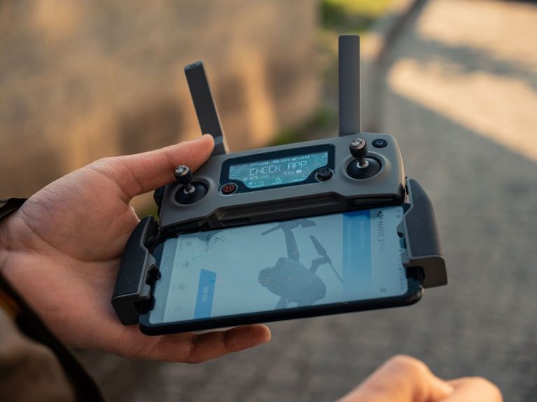 DJI drone controller - FAA remote ID