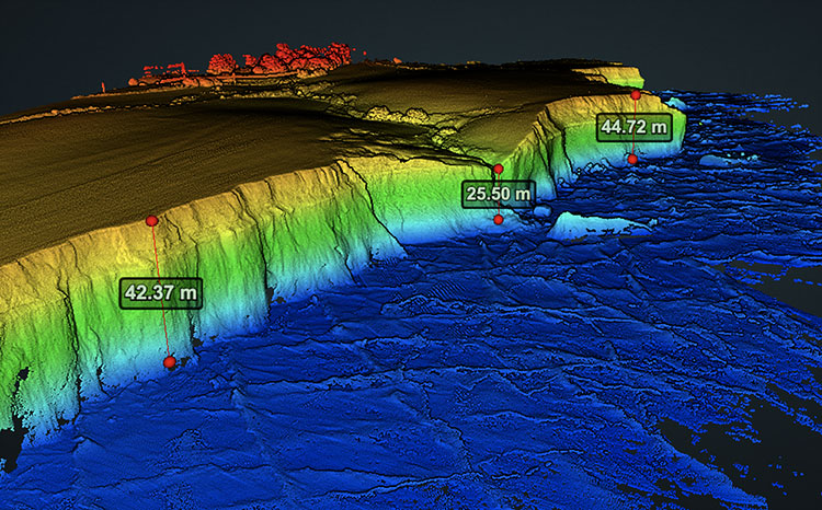 Drone Mapping - LiDAR Coastal Shot