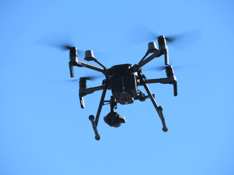 Thermal imaging cameras on drones