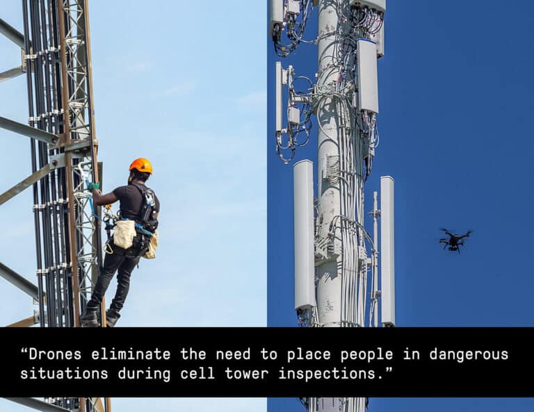 Drone cell tower inspections - Consortiq