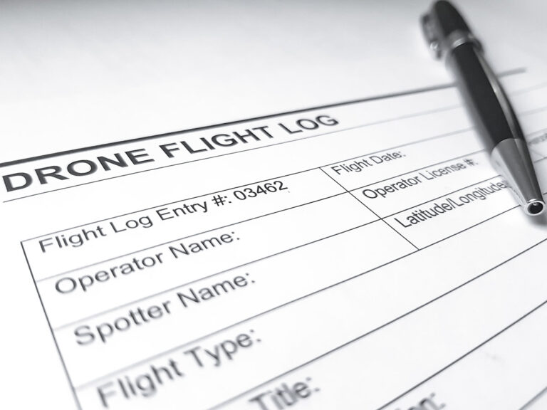 Drone flight logbook