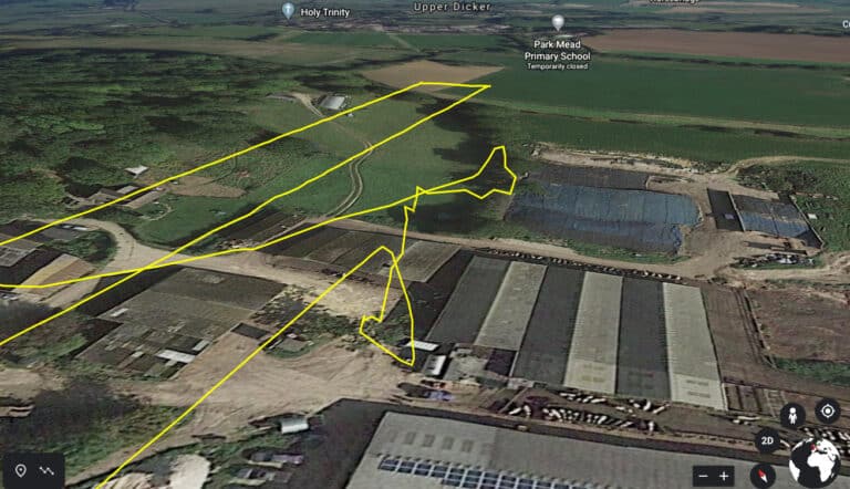 Flight path of drone that lost a propeller mid-flight - importance of drone flight logbook